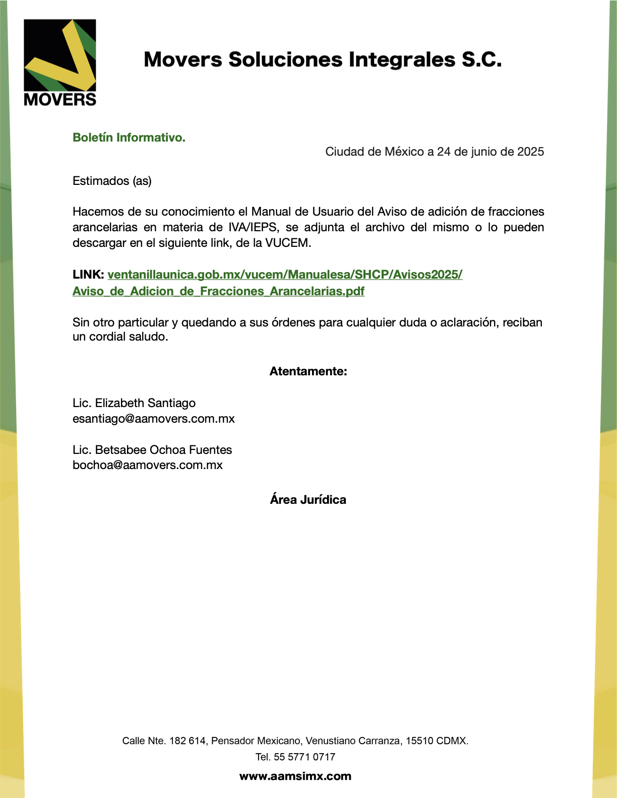 Manual VUCEM: Adición de Fracciones Arancelarias IVA/IEPS