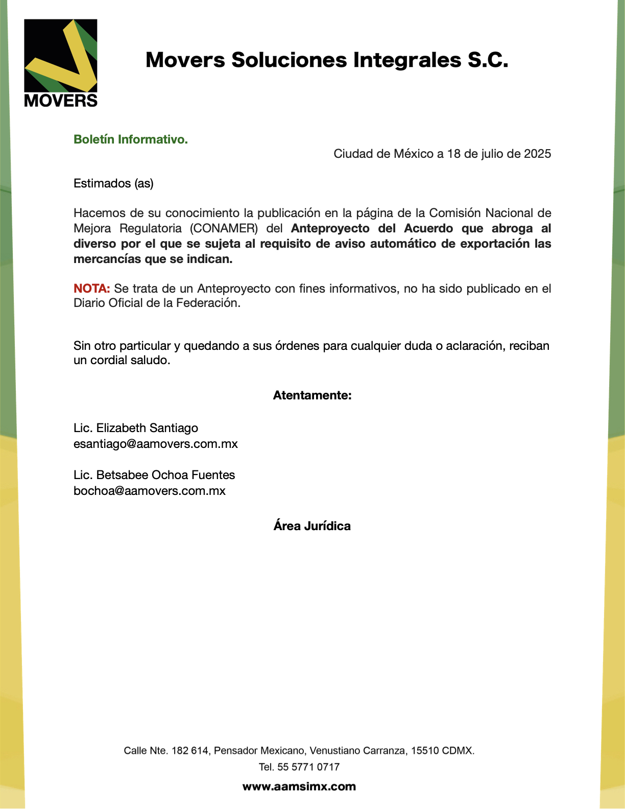 conamer-2025-anteproyecto-aviso-exportacion