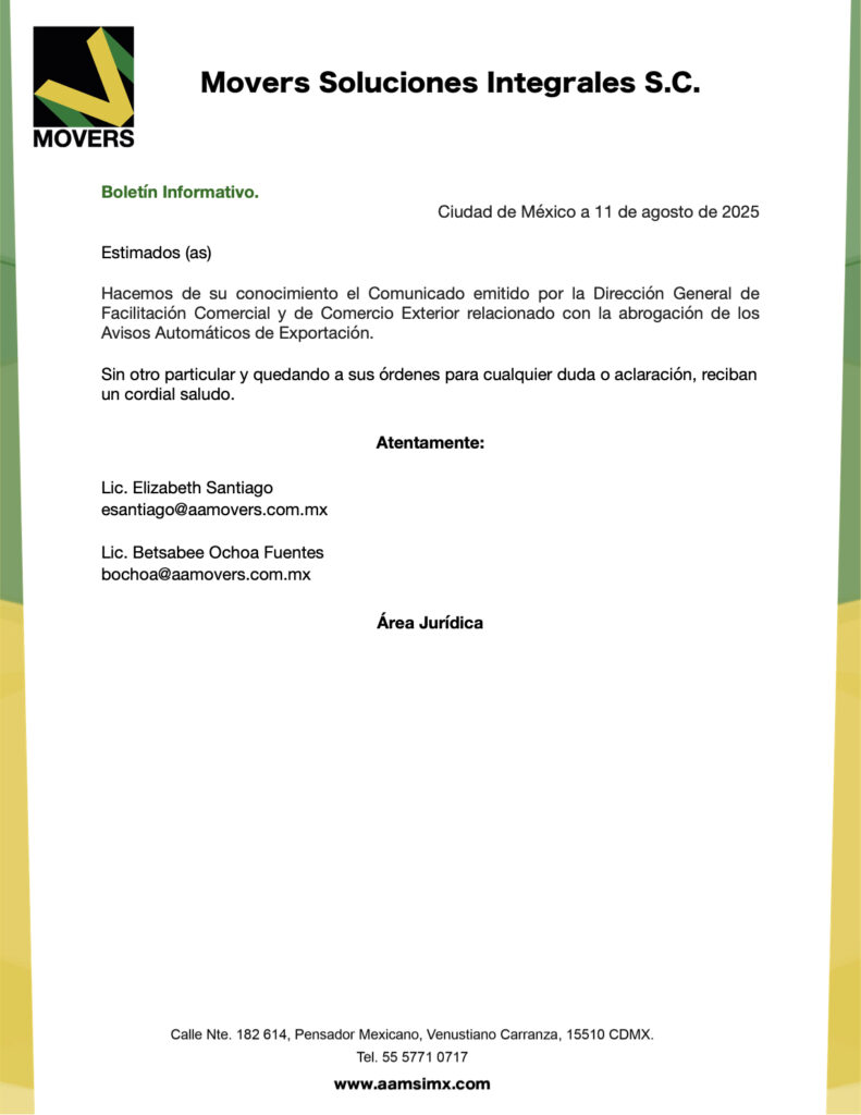 dgfcce-2025-abrogacion-avisos-exportacion