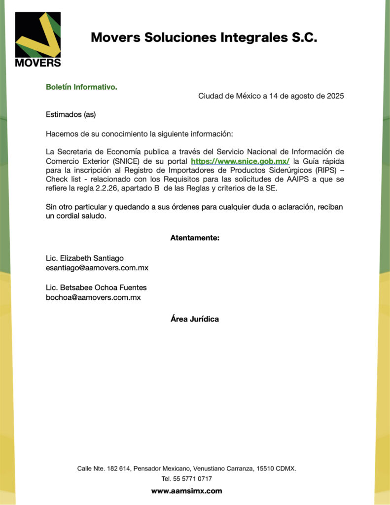Guía rápida para inscripción al RIPS en SNICE: checklist AAIPS, regla 2.2.26.