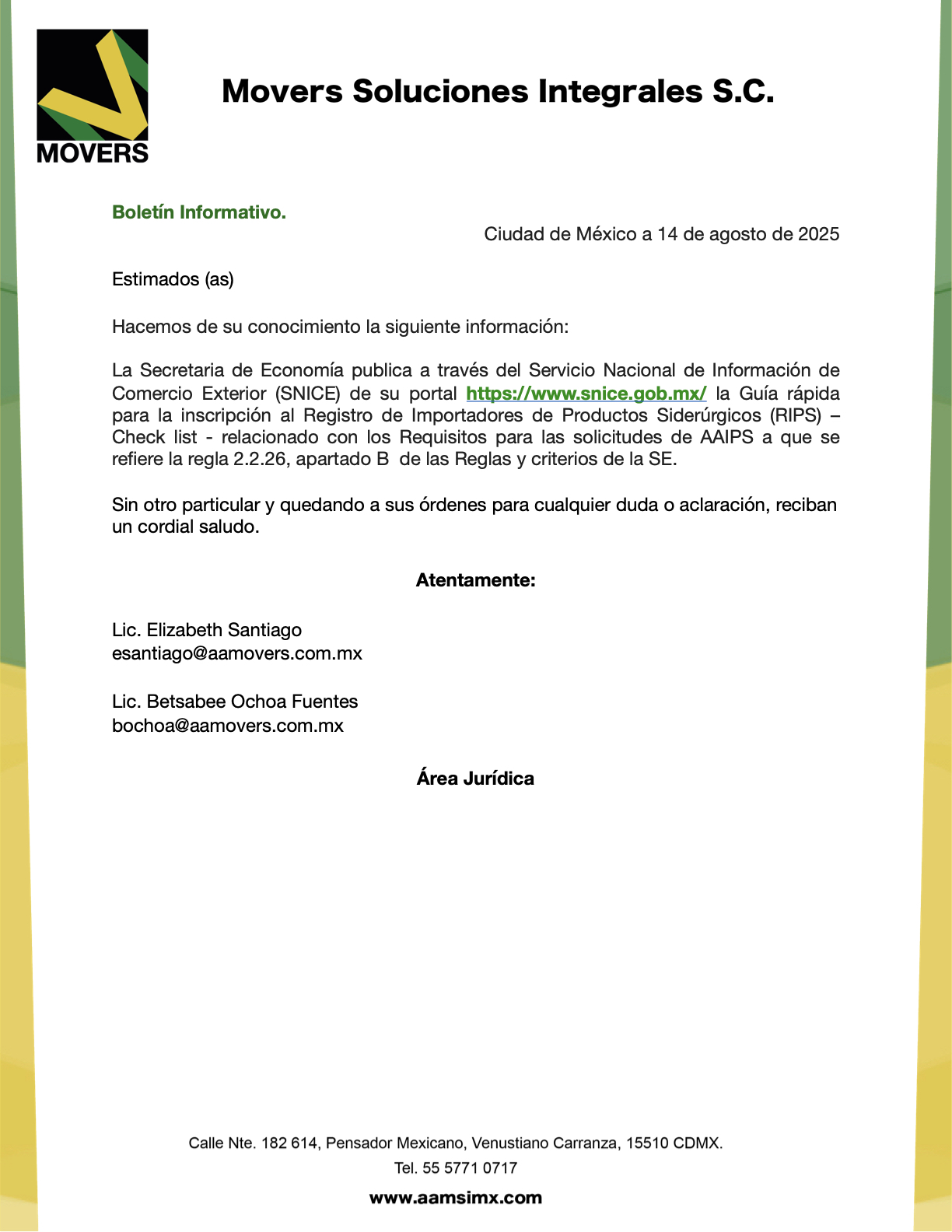 Guía rápida para inscripción al RIPS en SNICE: checklist AAIPS, regla 2.2.26.