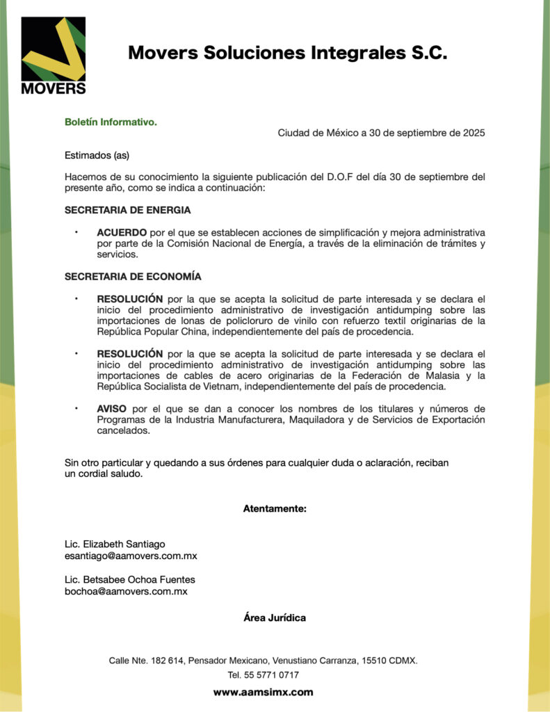 simplificacion-energetica-antidumping-lonas-cables-cancelacion-immex