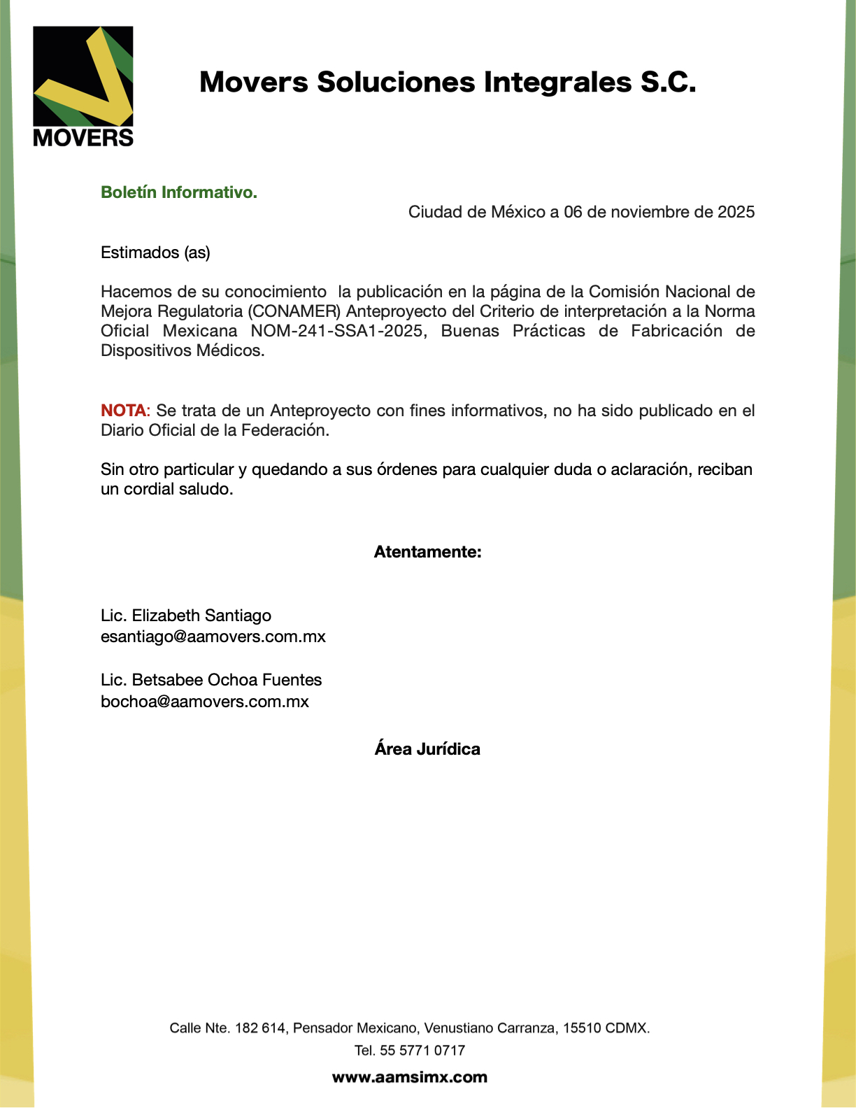 anteproyecto-conamer-criterio-interpretacion-nom-241-ssa1-2025