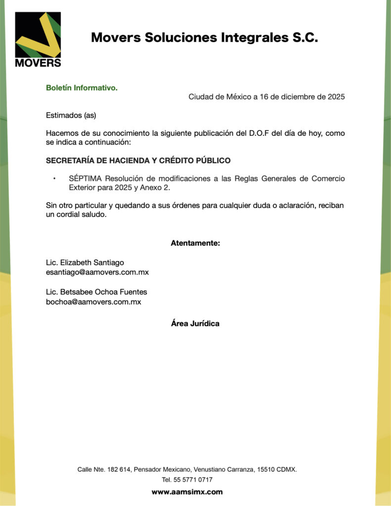 7a Modificación RGCE 2025 y Anexo 2