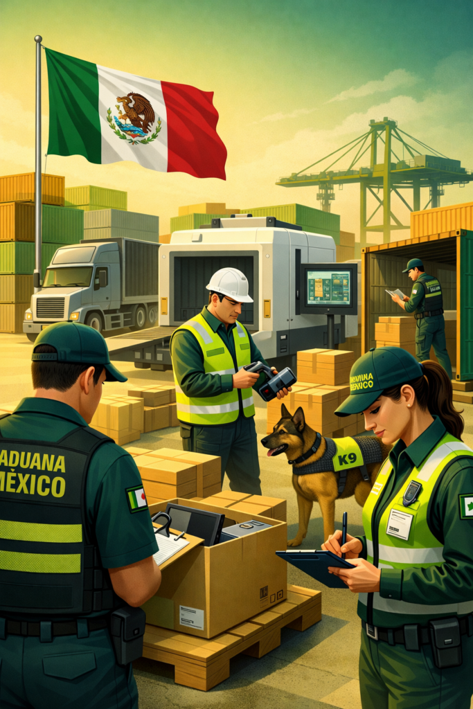 aduanas en México con alto volumen de operaciones de comercio exterior