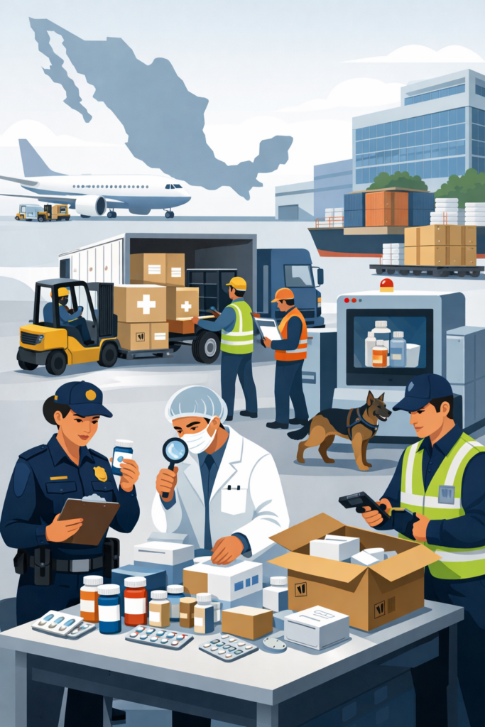 industria farmacéutica en México y cumplimiento regulatorio en comercio exterior