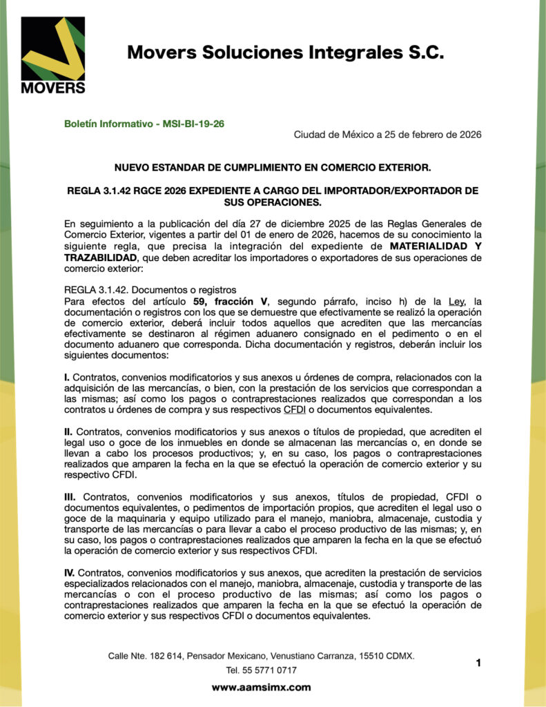 regla 3.1.42 RGCE 2026