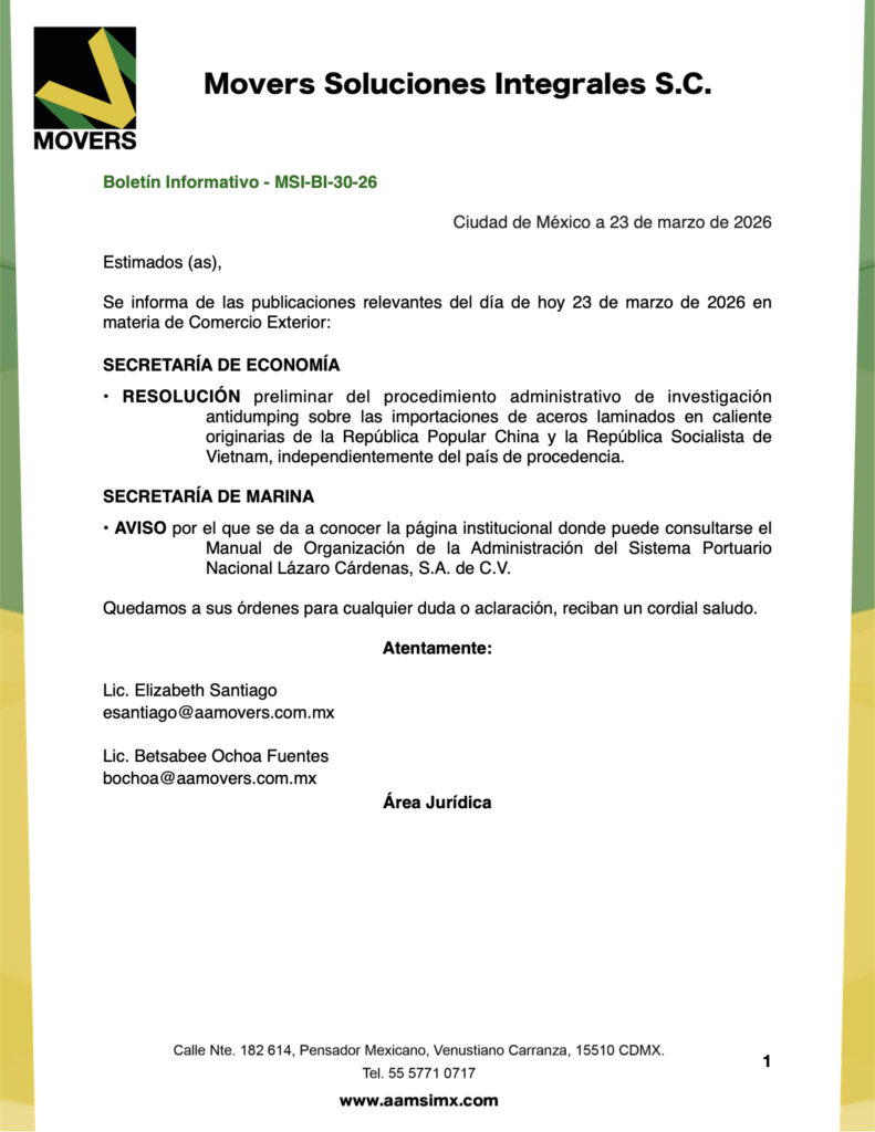 resolución preliminar antidumping acero laminado caliente China Vietnam 2026