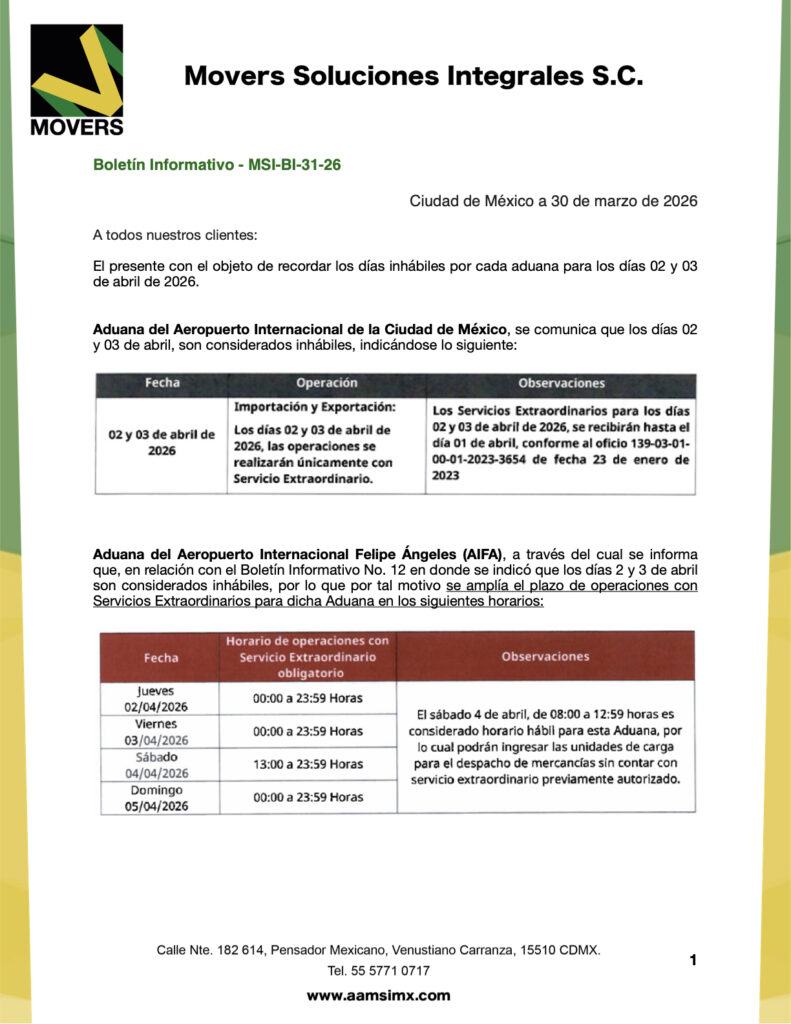 dias-inhabiles-aduanas-abril-2026