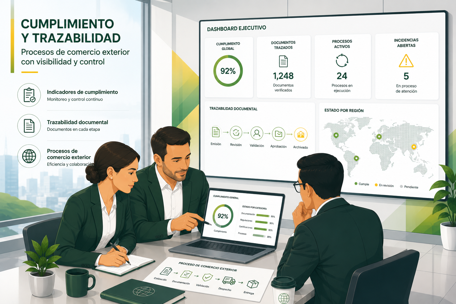 Compliance en comercio exterior y confianza con clientes internacionales
