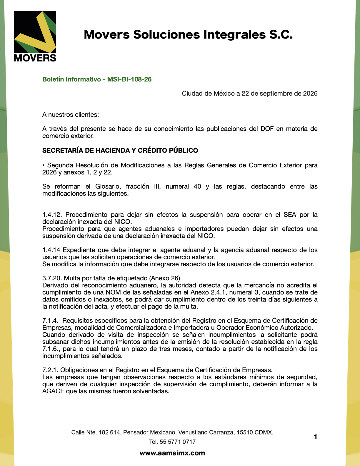 RGCE 2026: Segunda Resolución y cupo ganado bovino